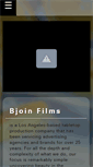 Mobile Screenshot of bjoinfilms.com